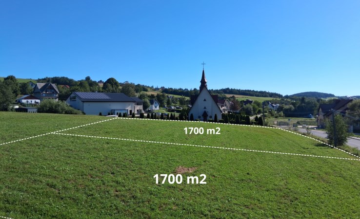 działka na sprzedaż - Limanowa (gw), Siekierczyna